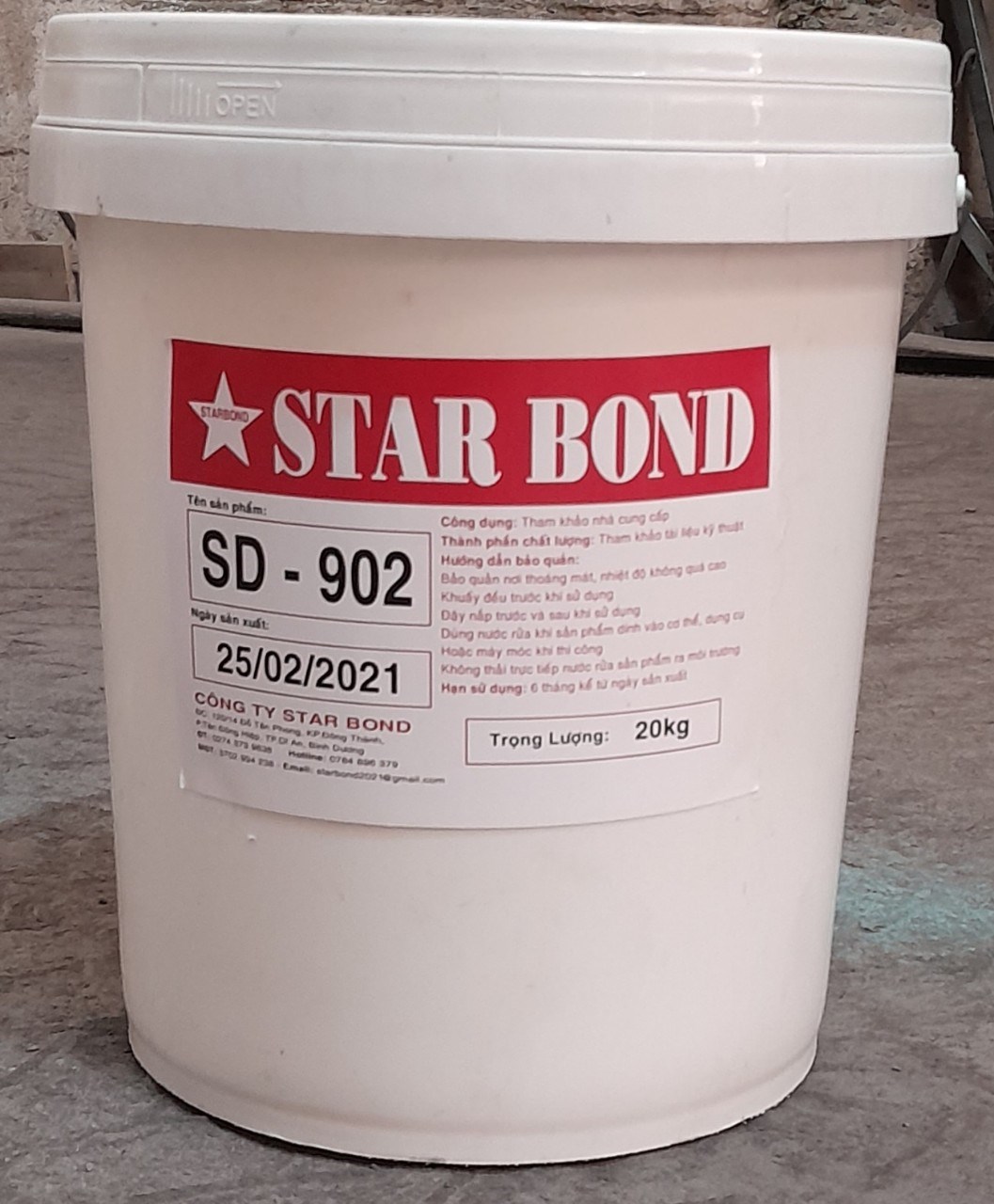 Keo dán thùng carton - Keo Sữa Star Bond - Công Ty TNHH Star Bond